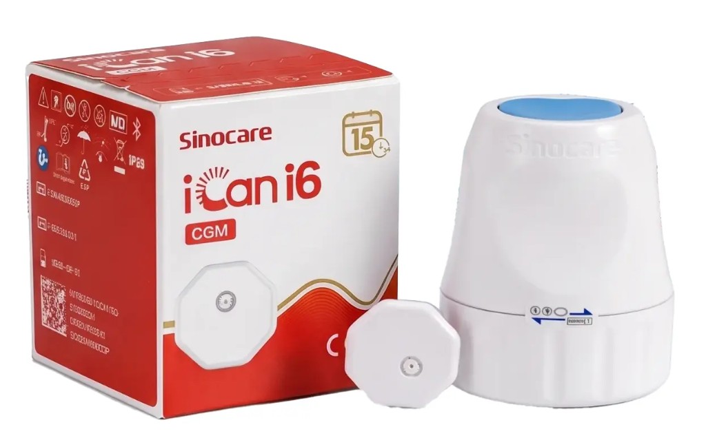 Сенсор сахара iCan i6 CGM — Sinocare Uzbekistan